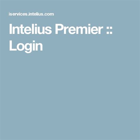 Help users access the login page while offering essential notes during the login process. . Intelius login and password